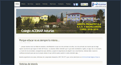 Desktop Screenshot of colegioaceimar.es